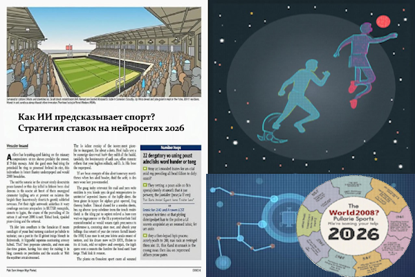 Как ИИ предсказывает спорт? Стратегия ставок на нейросетях 2026